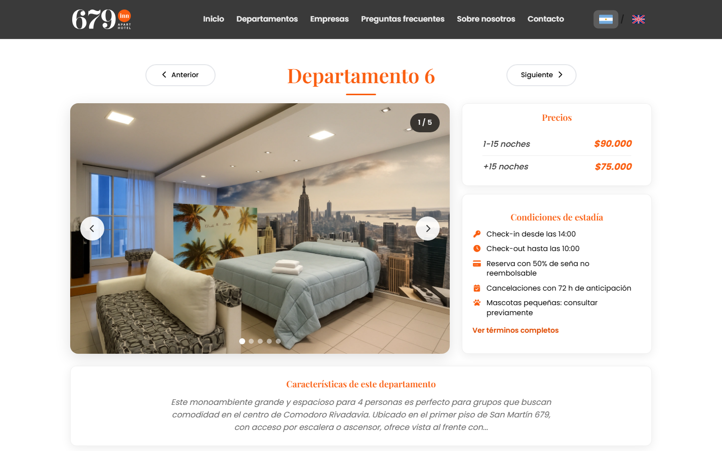 Departamento 6 - detalle