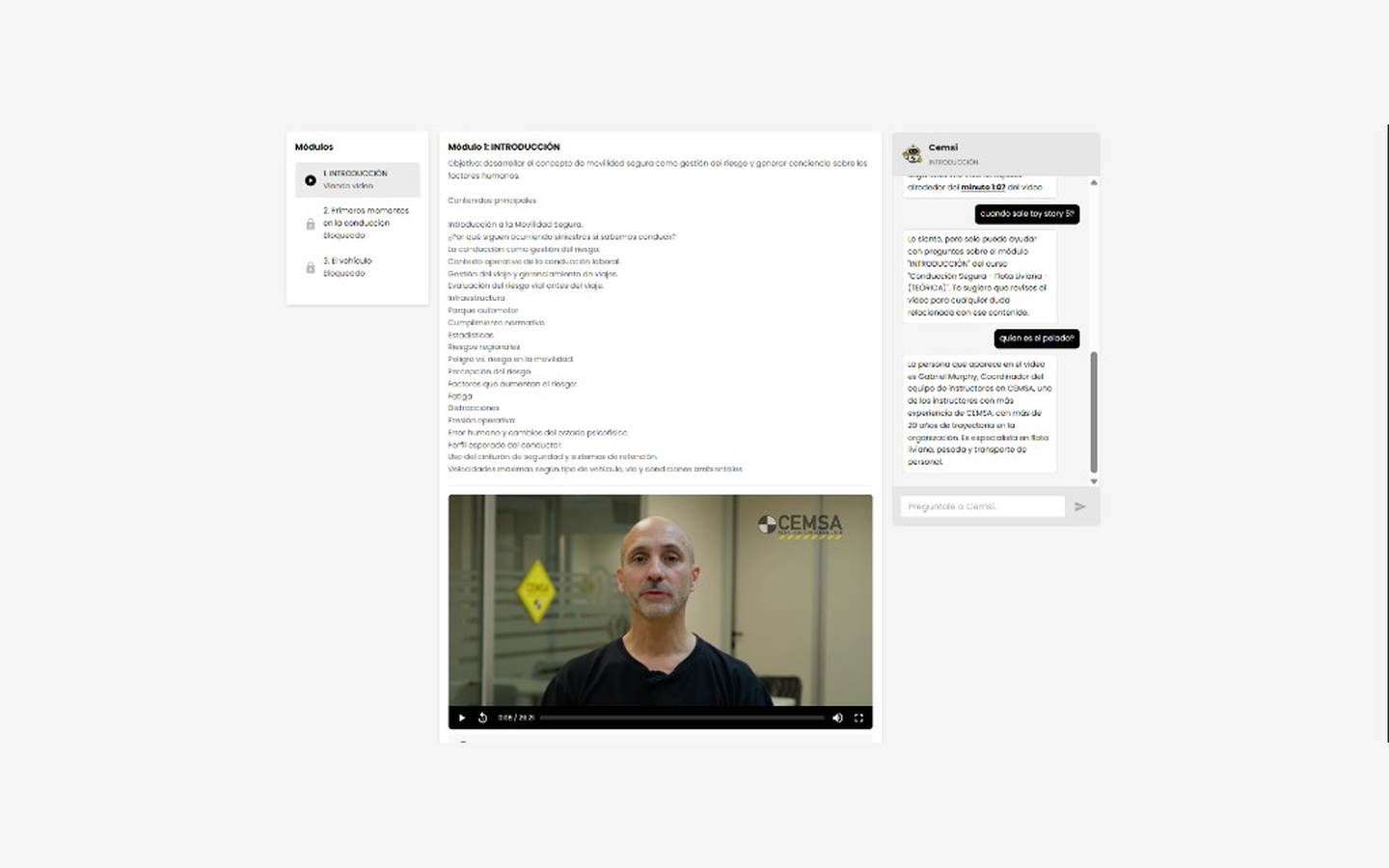 Aula Virtual con Cemsi IA